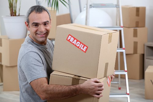 Local office relocation team planning a move in Finchley