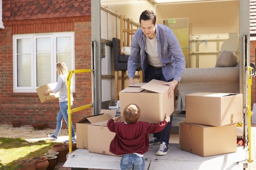Furniture removals for a flat in Finchley with stair access