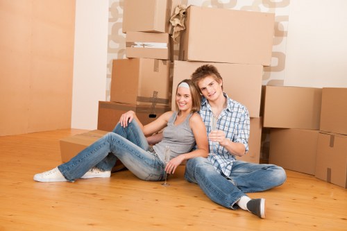 Booking confirmation and moving schedule paperwork