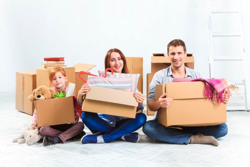 Waste and unwanted items prepared for lawful disposal