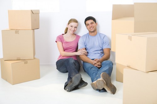 Commercial and residential items ready for collection in Finchley