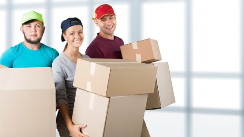 Local Finchley moving crew planning access and parking for furniture delivery