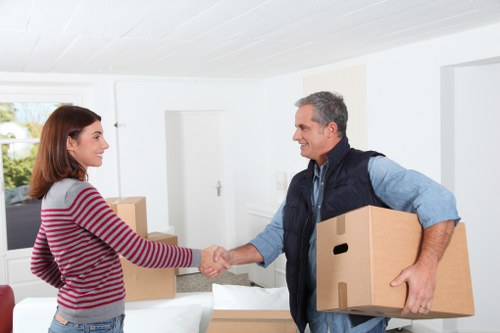 Local Finchley moving team managing a business relocation