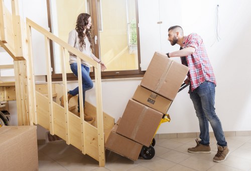 Careful packing and loading service for a Finchley move