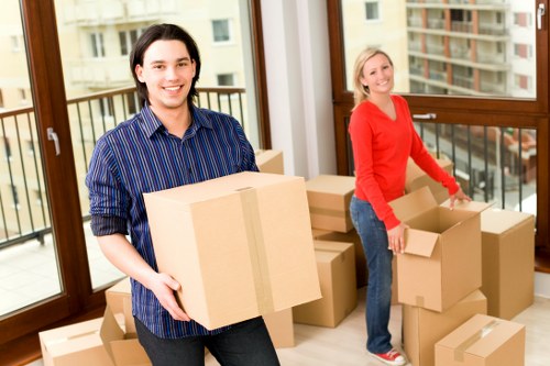 Packing and protecting household items for a Finchley move
